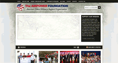 Desktop Screenshot of airpowerfoundation.com